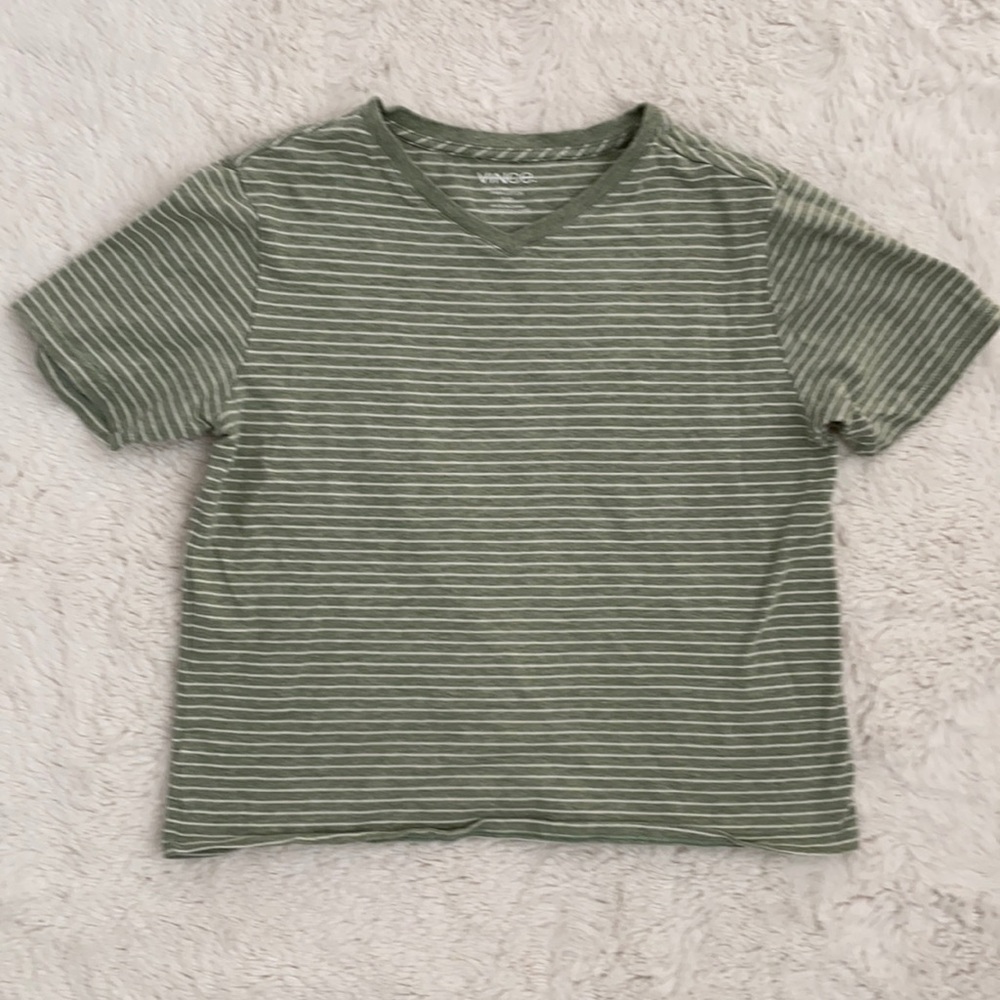 Vince 5t light green shirt